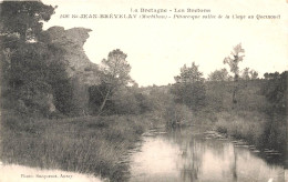 Environs De St-JEAN-BRÉVELAY - Pittoresque Vallée De La CLAYE Au QUESNOUËT - N°1436 Bretagne Bretons - Saint Jean Brevelay