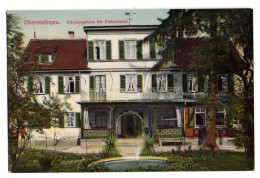 Allemagne--ESSLINGEN--1913-Oberesslingen-Erholungsheim Fuer Diakonissen.... Colorisée....timbre...cachet - Esslingen