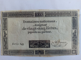 25 Livres - Assignats