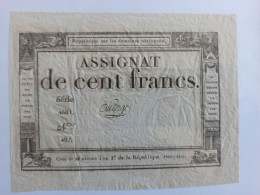 100 Francs - Assegnati