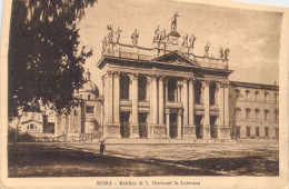 ITALIE - Roma - Basilica Di S. Giovanni In Laterano - Carte Postale Ancienne - Otros Monumentos Y Edificios