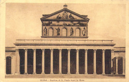 ITALIE - Roma - Basilica Di S. Paolo Fuori Le Mura - Carte Postale Ancienne - Altri Monumenti, Edifici