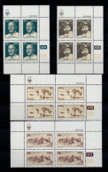 1983 SWA South West Africa Cylinder Blocks Set MNH Thematics Diamond Finding In Luderitz  (SB4-010) - Unused Stamps