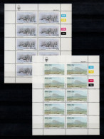 1983 SWA South West Africa Cylinder Blocks Set MNH Thematics Paintings Full Sheets  (SB4-012) - Nuevos