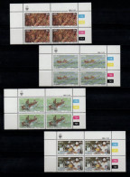 1983 SWA South West Africa Cylinder Blocks Set MNH Thematics Lobster Industry (SB4-014) - Neufs