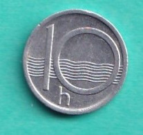 Czech Republic  - 1993 - 10 Haler  - KM8 - Tchéquie