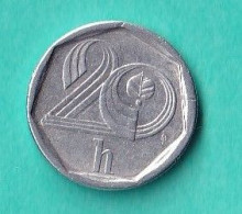 Czech Republic  - 1995 - 20 Haler  - KM2.1 - Tchéquie