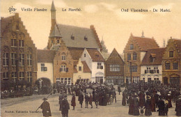 BELGIQUE - Vieille Flandre - Le Marché - Oud Vlaendren - Carte Postale Ancienne - Other & Unclassified