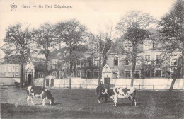 BELGIQUE - GENT -  Au Petit Béguinage - Vaches - Carte Postale Ancienne - Gent