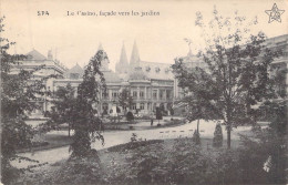 BELGIQUE - SPA - Le Casino Façade Vers Les Jardins - Carte Postale Ancienne - Spa