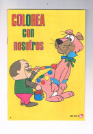 CUADERNO COLOREA CON NOSOTROS NUMERO 4 FHER NUEVO SIN RELLENAR 1973 ** - Libros Infantiles Y Juveniles