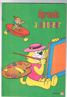 CUADERNO APRENDE A COLOREAR CUENTOS FHER NUMERO 5 NUEVO SIN RELLENAR 1972 ** - Children's