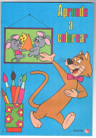 CUADERNO APRENDE A COLOREAR CUENTOS FHER NUMERO 3 NUEVO SIN RELLENAR 1972 ** - Children's