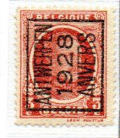 Préo Typo N° 165A--165B - Sobreimpresos 1922-31 (Houyoux)