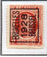 Préo Typo N° 166A--166B - Sobreimpresos 1922-31 (Houyoux)