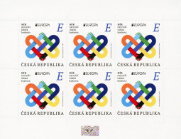 Czech Republic - 2023 - Europa CEPT - Peace - The Highest Value Of Humanity - Mint Miniature Sheet With Hologram - Neufs