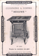 Buvard :   Gérard  Bécuwe  :  Cuisinière à Coffre   ///  Réf.  Mai. 23 - Electricidad & Gas