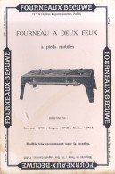 Buvard :   Gérard  Bécuwe  :  Fourneau à Deux Feux     ///  Réf.  Mai. 23 - Electricity & Gas