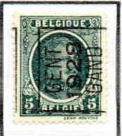 Préo Typo N° 174A--176A--176B - Sobreimpresos 1922-31 (Houyoux)