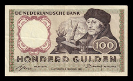 Holanda Netherlands 100 Gulden 1953 Pick 88 Mbc/+  Vf/+ - [1] …-1815: Vor Dem Königreich