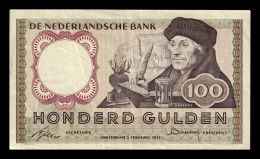 Holanda Netherlands 100 Gulden 1953 Pick 88 Mbc/+  Vf/+ - [1] …-1815: Vor Dem Königreich