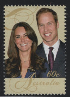 Australia 2011 MNH Sc 3447 60c William And Catherine Royal Wedding - Mint Stamps