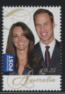Australia 2011 MNH Sc 3448 $2.25 William And Catherine Royal Wedding - Mint Stamps