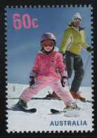 Australia 2011 MNH Sc 3553 60c Child Learning To Ski - Mint Stamps
