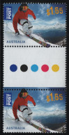 Australia 2011 MNH Sc 3555 $1.65 Downhill Skier On Mountain Gutter - Mint Stamps