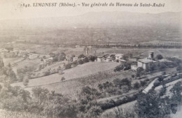 Cpa LIMONEST (Rhône) 69 - 1913 - Vue Générale Du Hameau De Saint-André N° 1842 - Limonest