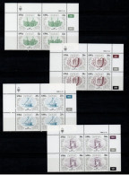 1985 SWA South West Africa Cylinder Blocks Set MNH Thematics Diego Cao  (SB4-032) - Unused Stamps