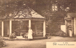 BELGIQUE - SPA - Fontaine De La Souvenière - Editeur P J Flion - Carte Postale Ancienne - Spa