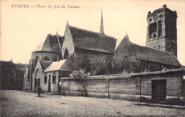 BELGIQUE - FURNES - Place Du Jeu De Paume - Carte Postale Ancienne - Sonstige & Ohne Zuordnung