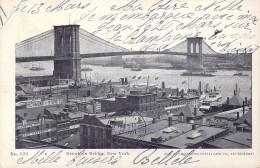 ETATS-UNIS - New York - Brooklyn Bridge - Carte Postale Ancienne - Sonstige & Ohne Zuordnung