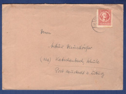 SBZ Brief - Thüringen - Treffurt (1CTX-959) - Briefe U. Dokumente