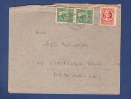 SBZ Brief - Thüringen - Treffurt 19.3.48 (1CTX-960) - Covers & Documents