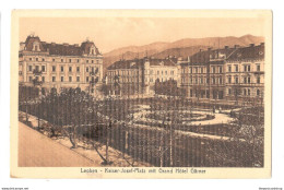 Leoben - Kaiser-Josef Platz Mit Grand Hotel Garner - Verl.: Krall  Austria - Leoben