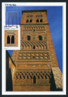 ESPAÑA (2023) Carte Maximum Card EXFILNA JUVENIA 2023 Teruel Tusello - Torre Mudéjar De San Martín, Patrimonio, Heritage - Tarjetas Máxima