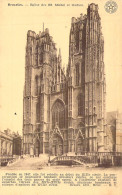 BELGIQUE - SPA - Eglise Des SS Michel Et Gudule - Carte Postale Ancienne - Otros & Sin Clasificación