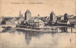 FRANCE - 67 - Strasbourg - Gedeckte Brücken - Carte Postale Ancienne - Strasbourg