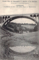 LUXEMBOURG - Le Grand Arc Du Pont - Der Mittlere Bogen Der Adolphsbrucke - Carte Postale Ancienne - Luxemburg - Stad