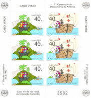 Cabo Verde - 1992 - Discovery Of America / Colombus - MNH - Cap Vert