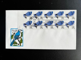 UNITED STATES USA 1995 FDC BLUE JAY VERENIGDE STATEN AMERIKA AMERICA BIRDS - 1991-2000