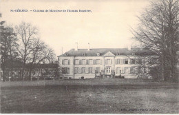 BELGIQUE - ST GERARD - Château De Monsieur De Thomas Bossière - Edit Charles Piette Gosset - Carte Postale Ancienne - Autres & Non Classés