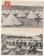 CAMP DU LARZAC (Aveyron) Lot De 2 CPA  Camp Du LARZAC - Vue Générale    + Vue Générale Avec Lavoir 1  SUPERBE ! - Autres & Non Classés
