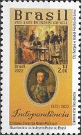 BRAZIL - BRAZILIAN INDEPENDENCE BICENTENNIAL: DOM PEDRO I AND THE CHAMBER OF DEPUTIES 2022 - MNH - Ongebruikt