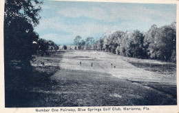 ETATS-UNIS - Florida - Marianna - Number One Fairway - Blue Springs Golf Club - Carte Postale Ancienne - Otros & Sin Clasificación