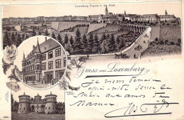 LUXEMBOURG - Gruss Aus Luxemburg - Carte Postale Ancienne - Luxemburg - Stad