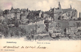 LUXEMBOURG - Chemin De La Corniche - Carte Postale Ancienne - Luxemburg - Town