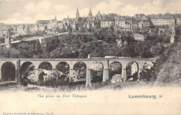 LUXEMBOURG - Vue Prise Du Fort Thüngen - Carte Postale Ancienne - Luxemburg - Town
